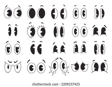 Cute Cartoon Eyes, Cartoon Faces Expressions, Graphic Portrait, Eye Expressions, Cartoon Eyes Drawing, Eye Illustration, Drawing Things, Cartoon Style Drawing, Cartoon Face