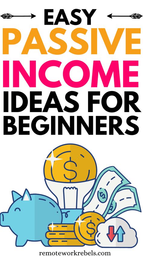 Easy passive income ideas for beginners. How to make passive income online in 2021. How to generate passive income working from home. The best passive income streams to get started with. #passiveincomeideas #passiveincomeonline Easy Passive Income, Passive Income Ideas For Beginners, Supplemental Income, Side Hustle Passive Income, Passive Income Ideas, Portfolio Management, Learning Techniques, Creating Passive Income, Making Extra Cash