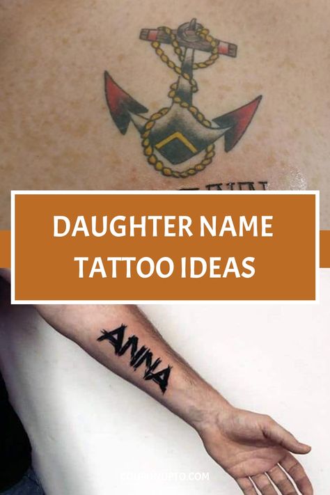 Daughter Name Tattoo Ideas Daughter Name Tattoo Ideas, Daughter Name Tattoo, Kids Name Tattoos, Kids Name Tattoo Ideas, Kids Name Tattoo, Daughters Name Tattoo, Hairline Tattoos, Name Tattoo Ideas, Kid Name Tattoo