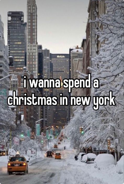 #whisper #whispers #christmas #xmas #nyc #newyork #winter Ny In Winter, Christmas In The City Aesthetic, Christmas In Nyc Aesthetic, Nyc Xmas, Christmas New York, Winter New York, Xmas Aesthetic, Christmas In Nyc, Christmas Nyc