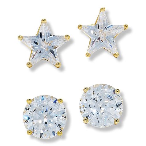 Star earrings dangle