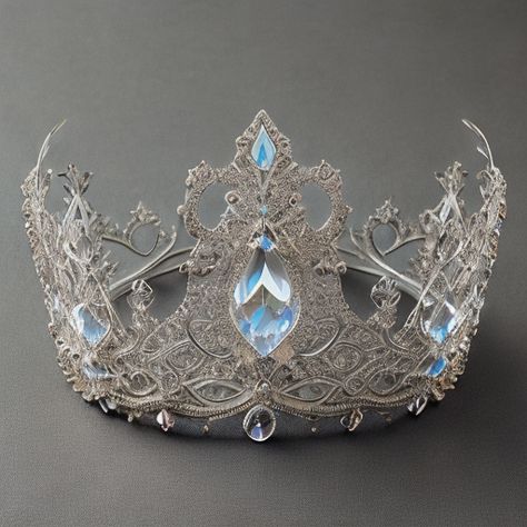 fantasy crown Fantasy Crown Design, Sarah Fantasy Crown, Fantasy Queen Crown, Fantasy Crown Queens, Villain Woman, Goddess Core, Fantasy Crowns, Fantasy Crown, Throne Room