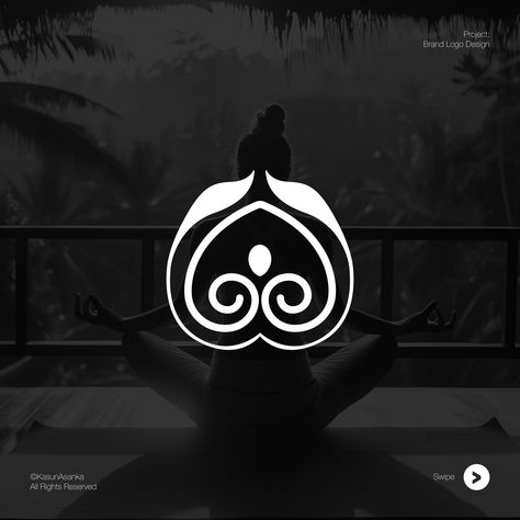 The logo for "Ayulankara," an Ayurveda retreat, embodies the essence of traditional Sri Lankan healing practices intertwined with spirituality and the natural world. The design likely features elements such as stylized leaves symbolizing nature's healing power. Traditional Sri Lankan "Ayubowan" symbol incorporated to reflect the cultural heritage. The overall composition exudes a sense of serenity and balance, capturing the retreat's mission to harmonize body, mind, and spirit. Healing Practices, Healing Power, Ancient Wisdom, Healing Powers, Cultural Heritage, Branding Design Logo, Natural World, Logo Inspiration, Ayurveda