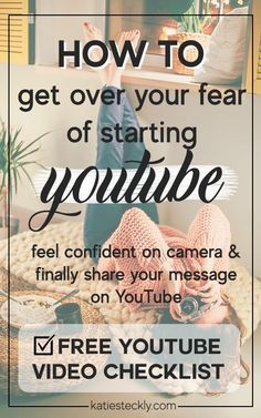 Have you ever wanted to start a YouTube channel but felt like you couldn't? Here's how to get over your fear of starting a YouTube channel and feel confident on camera. I've also included the exact checklist I use to make sure each of my YouTube videos is ready to be successful. Click through to read my heart felt piece telling you exactly why you are ready to start a YouTube channel Starting Youtube, Starting A Youtube Channel, Start Youtube Channel, Youtube Hacks, Youtube Tips, Youtube Business, Making Youtube Videos, Youtube Success, Youtube Channel Ideas