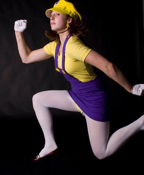 Cosplay Female Wario Waluigi Cosplay, Wario Costume, Mario Costume, Super Mario Brothers, Soft Spot, Yes I Have, Cosplay Characters, Best Cosplay, Couples Costumes