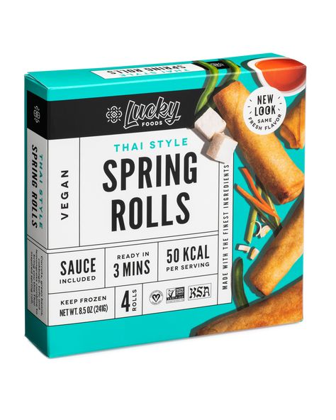 Thai Spring Rolls, Gourmet Gluten Free, Vegan Spring Rolls, Lucky Food, Veggie Spring Rolls, Garbanzo Bean Flour, Frozen Appetizers, Carrots And Green Beans, Spring Roll Wrappers