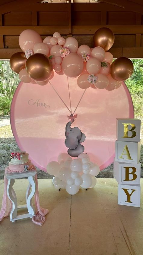 Mini Baby Shower Ideas, Adornos Baby Shower, Baby Shower Simple Decorations, Baby Shower Ideas For A Girl, Girl Theme Baby Shower Ideas, Manualidades Para Baby Shower Ideas, Baby Shower Ideas Girl Theme, Small Baby Shower Ideas At Home, Ideas De Baby Shower Decoracion