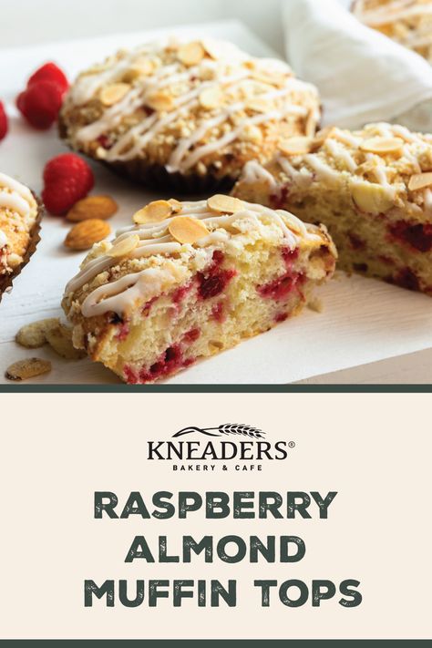 Banana Muffin Tops Recipe, Kneaders Recipes, Muffin Top Pan Recipes, Muffin Top Recipe, Muffin Tops Recipe, Raspberry Muffins Recipe, Muffin Top Recipes, Muffin Top Pan, Snacking Cake