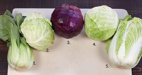 Cabbage is so much more than a salad staple. Learn how to infuse these 5 cabbages into your meals here. Cook Cabbage, Cabbage Varieties, Types Of Cabbage, Cabbage Casserole Recipes, Perfect Baked Potato, Steam Veggies, Cabbage Casserole, Cooked Cabbage, Napa Cabbage