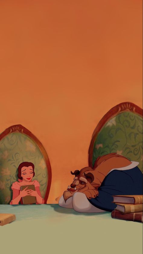 Beauty And The Beast 1991, Beauty And The Beast Art, Movies Wallpaper, Beauty And The Beast Wallpaper, Disney Couple, Foto Disney, Belle And Beast, Beast Wallpaper, Romantic Wallpaper