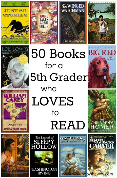 Looking for more books for your voracious reader, but you don't want mature themes? Try these! 50+ Books for a 5th Grader Who Loves to Read 7th Grade Reading List, Books For 5th Graders, 5th Grade Books, 7th Grade Reading, 6th Grade Reading, Homeschool Books, 5th Grade Reading, Read Alouds, Grade Book