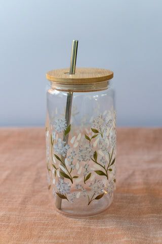 Glass Oil Bottle with Gold Stopper in Green– Gather Goods Co. Mason Jar Painting Ideas, Painted Coffee Cup, Glass Tumbler Design, Crafts With Glass Jars, Crockery Design, Painting Glass Jars, Diy Water Bottle, Bamboo Cups, Bottle Drawing