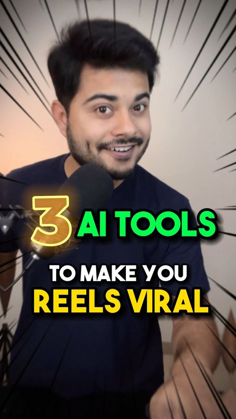 3 Ai Tools to make your Reel VIRAL😱 Youtube Facts, Youtube Editing, Learn Computer Coding, Secret Websites, Youtube Success, Make Money From Pinterest, Life Hacks Computer, Online Business Tools, Easy Money Online