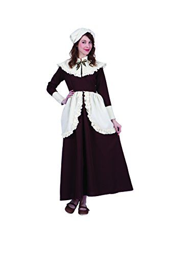 RG Costumes Women's Colonial Lady Abigail, Brown/Cream, Large Best Halloween Costumes & Dresses USA Abigail Brown, Womens Costume, Costumes Dresses, Halloween Clothes, Unique Costumes, Coupon Ideas, Discount Sale, Historical Costume, Costume Shop