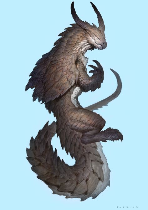 ArtStation - Smaugust 2020- Week One, John Tedrick John Tedrick, Drake Art, Mythical Creature Art, Time Budget, Monster Verse, Dragon Sculpture, Creature Artwork, Dnd Monsters, Fantasy Beasts