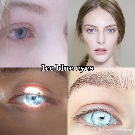 Ice Blue Eyes, Pretty Eyes Color, Rare Eye Colors, Eye Color Chart, Rare Eyes, Beautiful Eyes Color, Light Blue Eyes, Eye Photography, Aesthetic Eyes