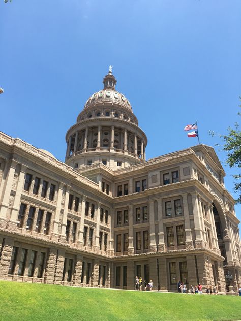 Texas Capitol, Austin, Louvre, Texas, Building, Travel