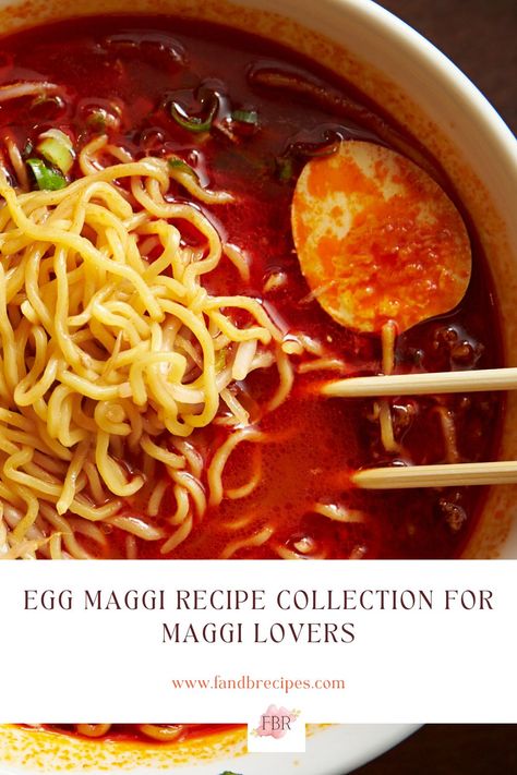 Maggi is synonymous with comfort food. It’s easy to make, versatile, and tastes great.🍜 All is well if you have a packet of Maggi noodles and eggs in your kitchen.🍝🥚 This is a classic recipe that requires eight ingredients. Plus, you don’t need anyone’s help to make this even if you’re a beginner.👩🏻‍🍳 Try our compilation of tasty Egg Maggi Recipes to enjoy every day of the week!🍽️ #foodblogger #foodblogging #noodles #maggie #egg #snack #recipe #fandbrecipes Egg Maggie, Noodles And Eggs, Egg Bhurji, Maggi Noodles, Egg Masala, Maggi Recipes, Spicy Ketchup, Spicy Eggs, Nourishing Foods