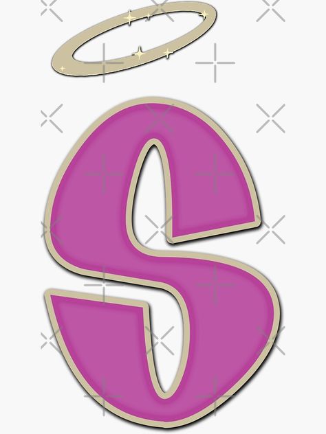 Bratz Letter Font, Leavers Shirt, Hand Lettering Alphabet Fonts, Bratz Y2k, Graduation Cap Decoration Diy, Alphabet Lettering, S Letter, Hand Lettering Alphabet, Graduation Cap Decoration