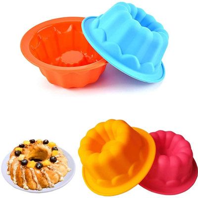 Bundt Pans, Brownie Cupcakes, Silicone Molds Baking, Bundt Pan, Baking Cups, Silicone Baking, Baking Molds, Easy Clean, Cake Pans