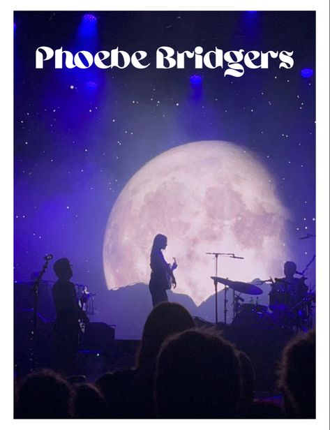 Stranger in the Alps, Punisher, Moon Song, Phoebe Bridgers, Wall Posters, (picture from @flssie) Pheobe Bridgers Poster, Moon Song Phoebe Bridgers, Phoebe Bridgers Poster, Stranger In The Alps, Poster Moon, Room Collage, Moon Song, Dorm Posters, Poster Aesthetic