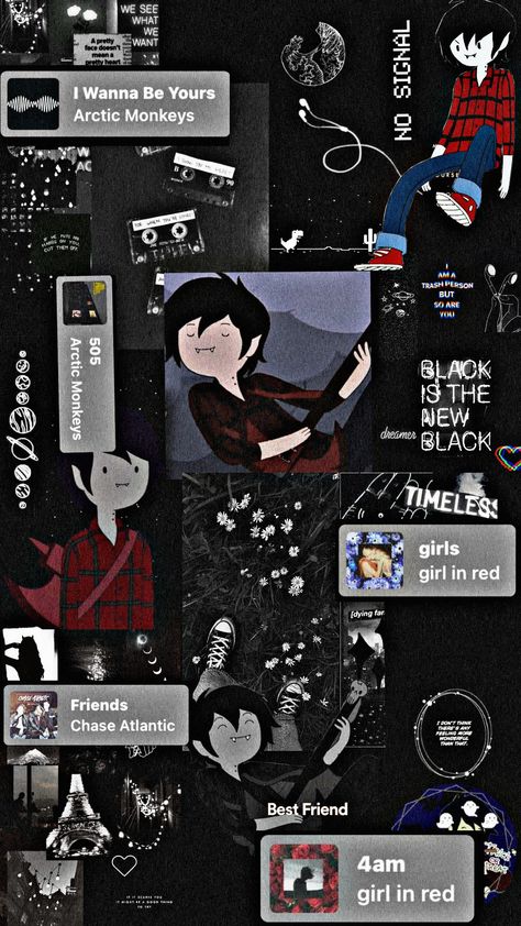 Marshall Lee Anime, Marshall Wallpaper, Adventure Time Pictures, Adventure Time Background, Marshall Lee Adventure Time, Marceline And Bubblegum, Adventure Time Wallpaper, Marceline The Vampire Queen, Marshall Lee