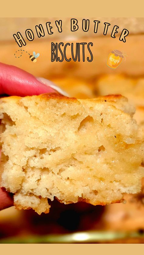 Honey Buttermilk Biscuits, Honey Butter Biscuits Recipe, Popover Recipes, Honey Biscuit Recipe, Apartment Meals, Honey Biscuits, Butter Biscuits Recipe, Honey Butter Biscuits, Homemade Honey Butter