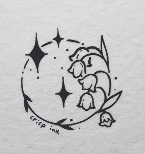 Crisp Ink Drawing, Crisp Ink Tattoo, Tattoo Design Drawings Simple, May Gemini, Crisp Ink, Tiny Drawings, Cute Drawing Ideas, Little Sketches, Drawing Ideas For Beginners