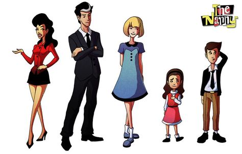 The Nanny fan art Grace Sheffield, Mr Sheffield, Fran Fine The Nanny, Miss Fine, Fran Fine, The Nanny, How I Met Your Mother, Kids Tv, Star Vs The Forces Of Evil