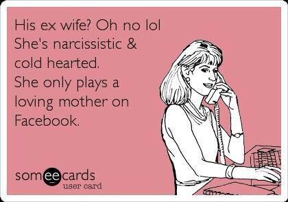 His ex wife? Oh no lol.  She's narcissistic & cold hearted.  She only plays a loving mother on Facebook (and for the judge) Ex Wife Quotes, Crazy Ex Wife, Prison Quotes, Baby Mama Drama, Home Wrecker, Crazy Ex, Wife Quotes, Silly Things, Truth Hurts