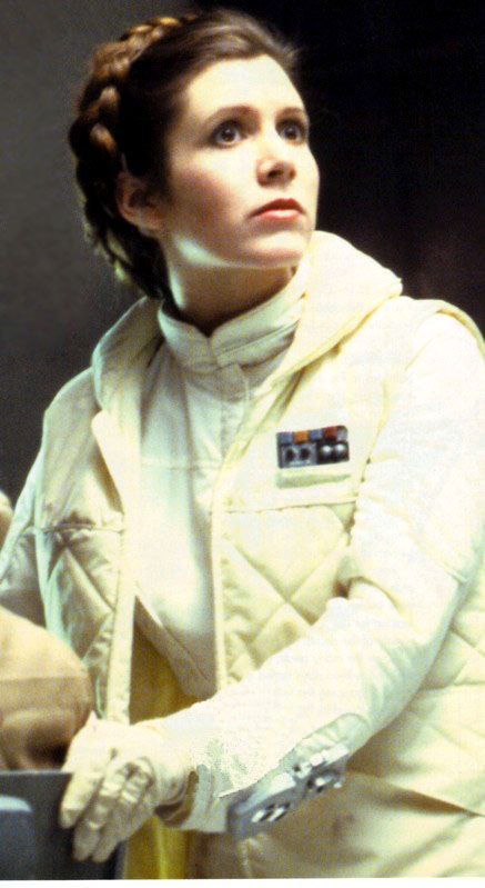 17 Best images about Princess Leia - The Empire Strikes Back on ... Carrie Fisher Princess Leia, Photos Rares, Leia Star Wars, Han And Leia, Star Wars Princess Leia, Star Wars Princess, Star Wars Trilogy, Star Wars Film, Leia Organa