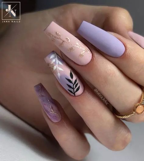 2024 Purple Nail Designs: Aesthetic Lavender Art for Spring Nail Designs Aesthetic, Nails In Pink, Purple Nail Ideas, Aesthetic Lavender, Art For Spring, Nail Spring, Designs Aesthetic, Lavender Art, Art Aesthetics