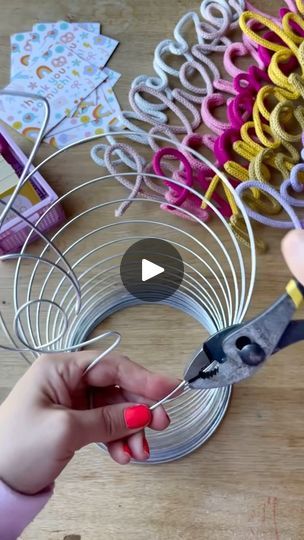 19K views · 628 reactions | From start to finish, here’s how our knitted wire words are made! Everything is made by hand by yours truly and is such a JOY for me to make ☺️🫶🏻 | kid hooray • knitted wire words • kid’s decor French Knitting Projects, Knitted Wire Words, Wire Words, Wire Knitting, Knitted Wire, French Knitting, Ornament Diy, Knitting Tutorial, Yours Truly