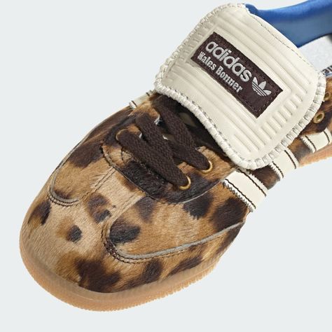 adidas Wales Bonner Samba Pony Leo Low Shoes - Brown | Unisex Lifestyle | adidas US Gazelle Platform, Wales Bonner Adidas, Wales Bonner Samba, Football Silhouette, Samba Shoes, Lucky Blue, Anthony Edwards, Adidas Shoes Women, Wales Bonner