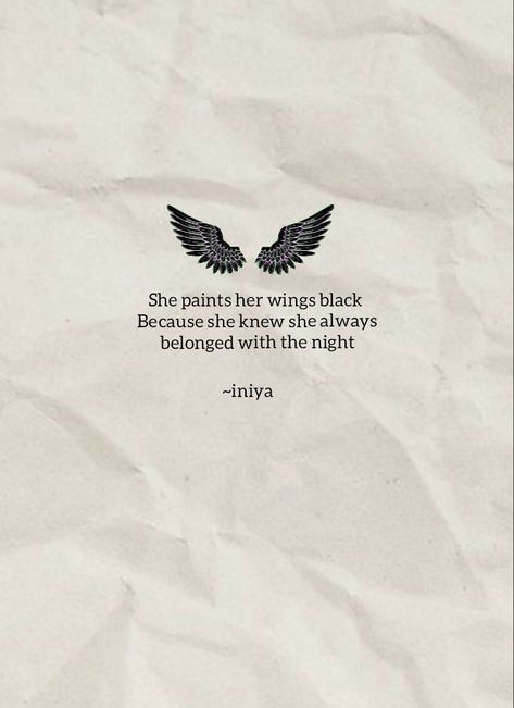 Her wings night quotes inspirational aesthetic Quotes About Wings, Angel Quotes Wings, Fallen Angel Quotes, Quotes Inspirational Aesthetic, Angel Sayings, Wing Quotes, Inspirational Aesthetic, Wings Quotes, Angel Quotes