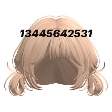 Hair Id Roblox Code, Cute Low Buns, Roblox Codes Hair, Low Bun Hair, Id Roblox, Brookhaven Codes, Low Buns, Hair Codes, Bloxburg Decals