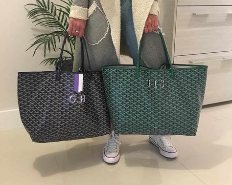 Goyard Tote Monogram, Goyard Men, Goyard Monogram, Goyard Tote Bag, Goyard Saint Louis, Goyard Handbags, Winter Tote, Elegant Handbags, Goyard Tote