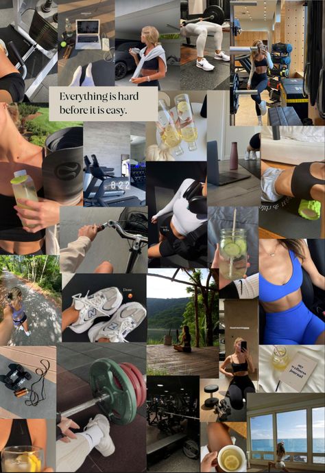 Wellness mood board #wellness #moodboard #aesthetic #moodboardaesthetic #moodboardinspiration Working Out Mood Board, Gym Mood Board Aesthetic, Athlete Mood Board, Workout Mood Board, Gym Mood Board, Fitness Mood Board, Gym Moodboard, Wellness Moodboard, Sport Moodboard