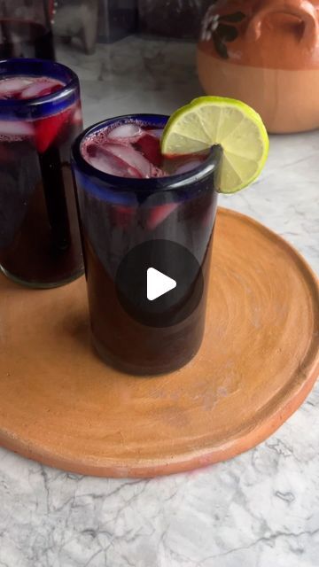 272K views · 34K likes | Sarah McCune on Instagram: "Hibiscus Iced Tea I grew up with a large Tupperware pitcher full of hibiscus tea in the fridge everyday! Having Agua de Jamaica aka Hibiscus tea was as necessary as having milk in the fridge. Here’s a simple recipe for you to try at home and enjoy all the dietary benefits! Hibiscus Iced tea recipe Agua Fresca de Jamaica 2 cups dried hibiscus tea 8-10 cups water 1 cup honey or preferred sweetener 2 limes, fresh juice Extra lime quarters for garnish (Cinnamon optional) In a pot, boil water. Add dried hibiscus leaves. Some people like to add cinnamon, I do it occasionally. Strain into a heat resistant container. You can continue brewing the same hibiscus leaves until the water comes out clear. Add this bactch to your pitcher as Hibiscus Iced Tea, Drink Recipies, Iced Tea Recipe, Hibiscus Leaves, Cleaner Eating, Mexican Drinks, Iced Tea Recipes, Agua Fresca, Healthy Shopping