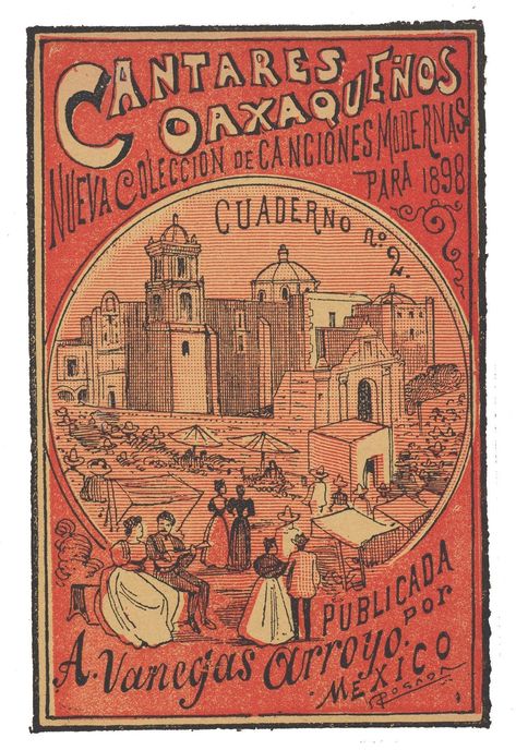 Now in my #etsy shop: OAXACA, Mexico song book cover Unisex graphic tee w/ vintage Mexican illustration #tshirt #tshirts #tees #graphictees #tshirtforwomen #vintageillustration #mexico #musicafolklorica #musictees #mexicanart #arttees #music https://etsy.me/3CegMW2 Mexican Illustration, Mexican Graphic Design, Mexican Hacienda, Mexico History, Art Nouveau Poster, Mexico Art, Animal Graphic, Vintage Graphic Design, Song Book