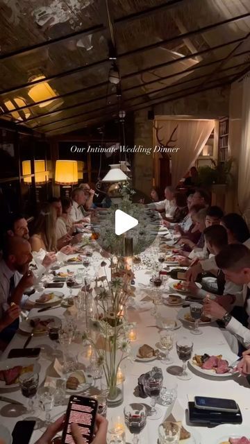 Dan Cox on Instagram: "Our Intimate Wedding Dinner" Intimate Wedding Dinner, Wedding Dinner, Intimate Wedding, Wedding Ideas, On Instagram, Instagram