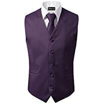 Check this out on Amazon Purple Tuxedo Wedding, Purple Tuxedo, Make A Bow Tie, Tuxedo Vest, Loose Vest, Fashion Formal, Mens Suit Vest, Formal Mens Fashion, Vest And Tie