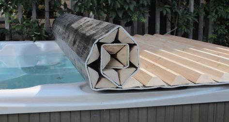 Find and save ideas about Tub cover on doubledeckerdiy. | See more ideas about Covered hot tub, Outdoor spa and Wood tub. Diy Hot Tub Cover, Jacuzzi Covers, Inground Hot Tub, Wood Tub, Hot Tub Landscaping, Hot Tub Patio, Hot Tub Designs, Outdoor Hot Tub, Diy Hot Tub