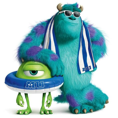 *MIKE WAZOWSKI & SULLEY ~ Monster University * Summer 2013 Monsters Inc University, Mike And Sully, Mike And Sulley, Happy Australia Day, Billy Crystal, Favourite Movie, Disney Monsters, Family Films, Wallpaper Disney