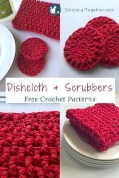 Scrubbers Crochet, Scrubbies Crochet Pattern, Dish Scrubbies, Scrubby Yarn, Crochet Scrubbies, Ribbed Crochet, Face Scrubbies, Dishcloth Crochet Pattern, Washcloth Pattern