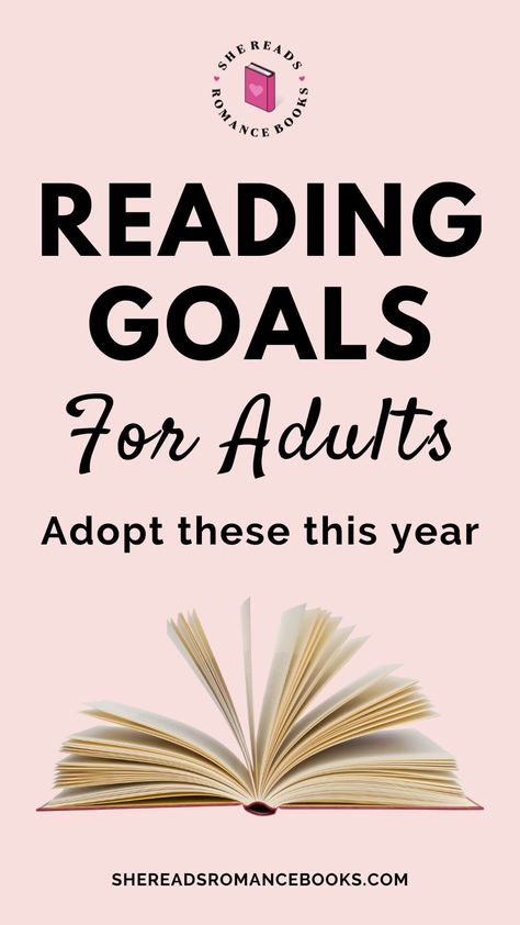 13 Reading Goals for Adults to Adopt in 2024 – She Reads Romance Books Romance Reading Challenge, Writing A Book Review, Book Subscription, Good Romance Books, Reading Goals, Reading Habits, Reading Nooks, Book Challenge, Reading Resources