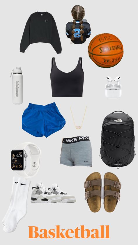 What To Wear To Basketball Tryouts, Basketball Essentials, Basketball Fits, Real Cinderella, Basketball Game Outfit Women, Basketball Tryouts, Basketball Outfits, Teenage Style, Basketball Game Outfit