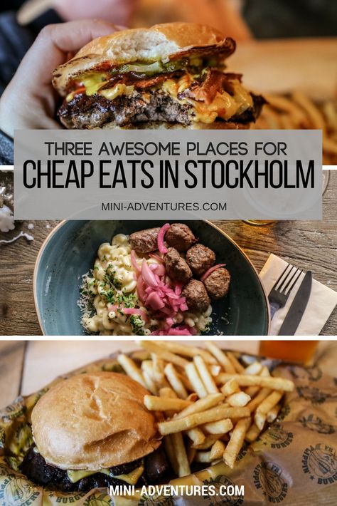 Stockholm Food, Stockholm Travel, Sweden Travel, Scandinavia Travel, Best Street Food, Zakopane, Cheap Eats, Stockholm Sweden, Europe Travel Tips