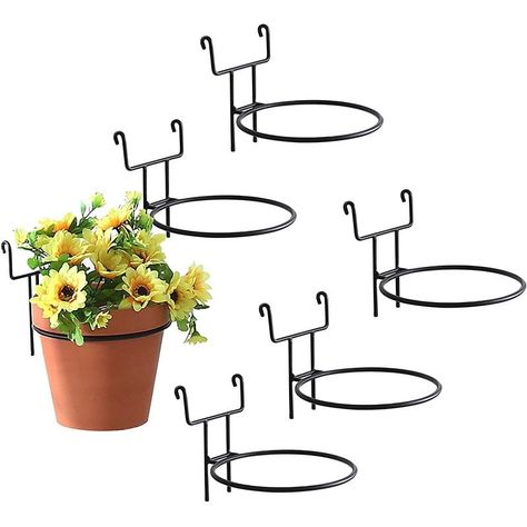 PRICES MAY VARY. Set of 6 Hanging Pot Racks for Wire Lattice Room Dividers Accommodates pots up to 6 inches in diameter Hangs from rigid horizontal wires to support round planters These round plant pot holders are designed to mount plant pots to a grid wall, adding lush greenery to vertical spaces, and install in just seconds Simply hung from any rigid horizontal wire, these 7-inch plant pot holders accommodate medium-sized round planters and can be removed and repositioned without the use of to Trellis Wall, Succulent Wall Hanging, Wire Trellis, Lattice Wall, Diy Hanging Planter, Plant Pot Holders, Hanging Flower Baskets, Hanging Flower Pots, Metal Plant Stand