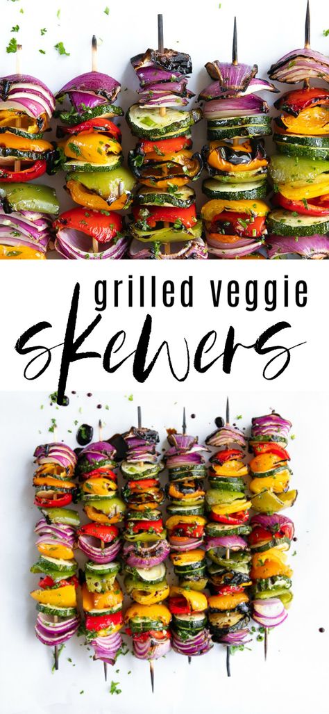 Vegetables Platter, Garlic Herb Sauce, Best Grilled Vegetables, Veggie Kebabs, Grilled Vegetable Recipes, Vegetable Kebabs, Veggie Kabobs, Vegetable Kabobs, Vegetable Skewers